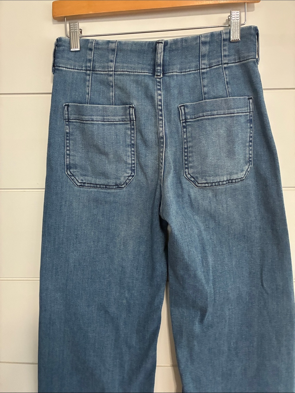 Maeve Colette Wide-Leg Crop Jeans from Anthropologie size 26 - Picture 7 of 7